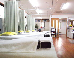 うしき接骨院の院内風景