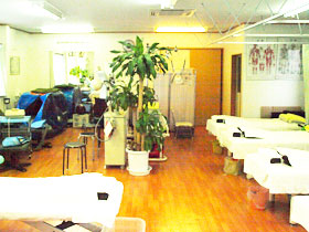 うしき接骨院の院内風景